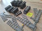 Trein rails lego partij recht .bocht .flex .wissels, Ophalen of Verzenden, Zo goed als nieuw, Lego