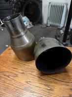 5 inch RVS Uitlaat sierstukken., Ophalen, Gebruikt