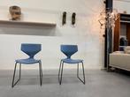 2 Nieuw Tonon Quo 910 Stoelen Blauw Design stoel, Twee, Nieuw, Ophalen of Verzenden, Tonon