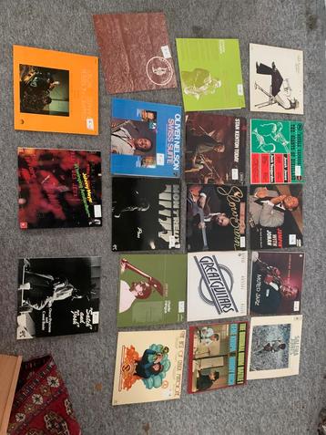 Partij lp’s 40 stuks oude jazz muziek goede artiesten  beschikbaar voor biedingen