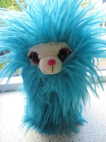 Alpaca Olly merk Snukis merk Depeche turqoise meet ca 30 cm beschikbaar voor biedingen