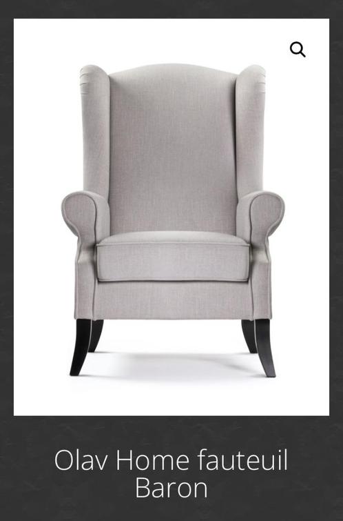 Orenfauteuil Baron van het merk Olav Home, Huis en Inrichting, Stoelen, Nieuw, Eén, Stof, Overige kleuren, Ophalen