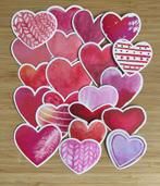 Hartjes stickers, Verzenden, Nieuw, Meerdere stickers