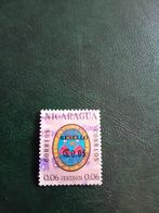 Nicaragua postzegel met stempel, Ophalen of Verzenden, Gestempeld