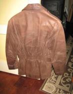 leren damesjas, Ophalen of Verzenden, Gedragen, Blauw