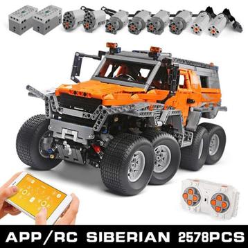 Mould King 13088 Avtoros Shaman 8x8 Met doos Lepin