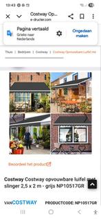 Costway Opvouwbare Luifel - NIEUW IN DOOS. BIEDEN, Tuin en Terras, Zonneschermen, Overige typen, Nieuw, Ophalen of Verzenden, 150 tot 300 cm