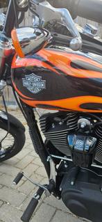 Harley Wide Glide 1584cc 2010 model Topstaat, 2 cilinders, Particulier, 1584 cc, Chopper
