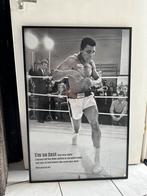 Muhammad Ali poster 61 x 91 cm, Met lijst, Sport, Ophalen of Verzenden, Zo goed als nieuw