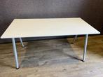IKEA Thyge bureaus – wit, in hoogte verstelbaar – 5 beschikb, Huis en Inrichting, Ophalen, In hoogte verstelbaar, Gebruikt, Bureau