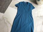 Jurk, Kleding | Dames, Jurken, Ophalen of Verzenden, Zo goed als nieuw, Blauw, Knielengte