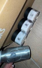 Acrylic powder 3 mini’s, Verzenden, Roze, Handen en Nagels