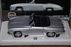 1:18 MERCEDES 190 SL 1955 silver Minichamps in doos WRH, MiniChamps, Zo goed als nieuw, Auto, Verzenden