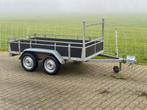 ZGOH Aanhanger tandemasser gegalv dubbelasser aanhangwagen, Auto diversen, Aanhangers en Bagagewagens, Ophalen, Zo goed als nieuw