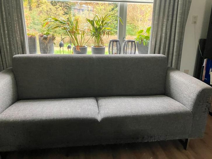 Gratis  2,5 zits bankstel, Huis en Inrichting, Banken | Bankstellen, Gebruikt, Rechte bank, Tweepersoons, 150 tot 200 cm, 75 tot 100 cm