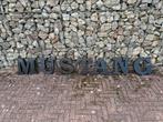 Metalen letters ‘MUSTANG’, Ophalen of Verzenden, Zo goed als nieuw, X, X