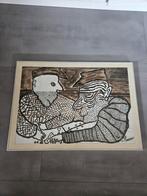 Schilderij van P. Lammers., Antiek en Kunst, Ophalen