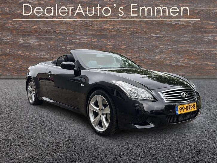 Infiniti G 37 GT Cabrio Premium 142000km N.A.P, Auto's, Infiniti, Bedrijf, Te koop, G-serie, ABS, Achteruitrijcamera, Airbags