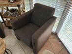 2 grijs / bruine fauteuils - zo goed als nieuw, Huis en Inrichting, Fauteuils, Ophalen, Zo goed als nieuw, 75 tot 100 cm, 50 tot 75 cm