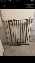 Savic Dog Barrier Traliehek (klemhek) met kattenluik,, Ophalen, Gebruikt, 115 cm of meer, Klemhekje