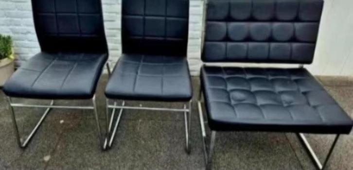 3 stoelen, Huis en Inrichting, Stoelen, Gebruikt, Ophalen