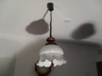 Hang lamp klassiek, Ophalen, Gebruikt, Glas, Grootmoeders tijd