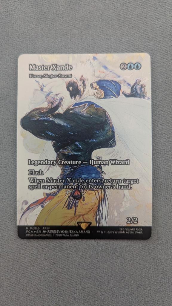 Master Xande (Venser, Shaper Savant) (foil), Hobby en Vrije tijd, Verzamelkaartspellen | Magic the Gathering, Zo goed als nieuw