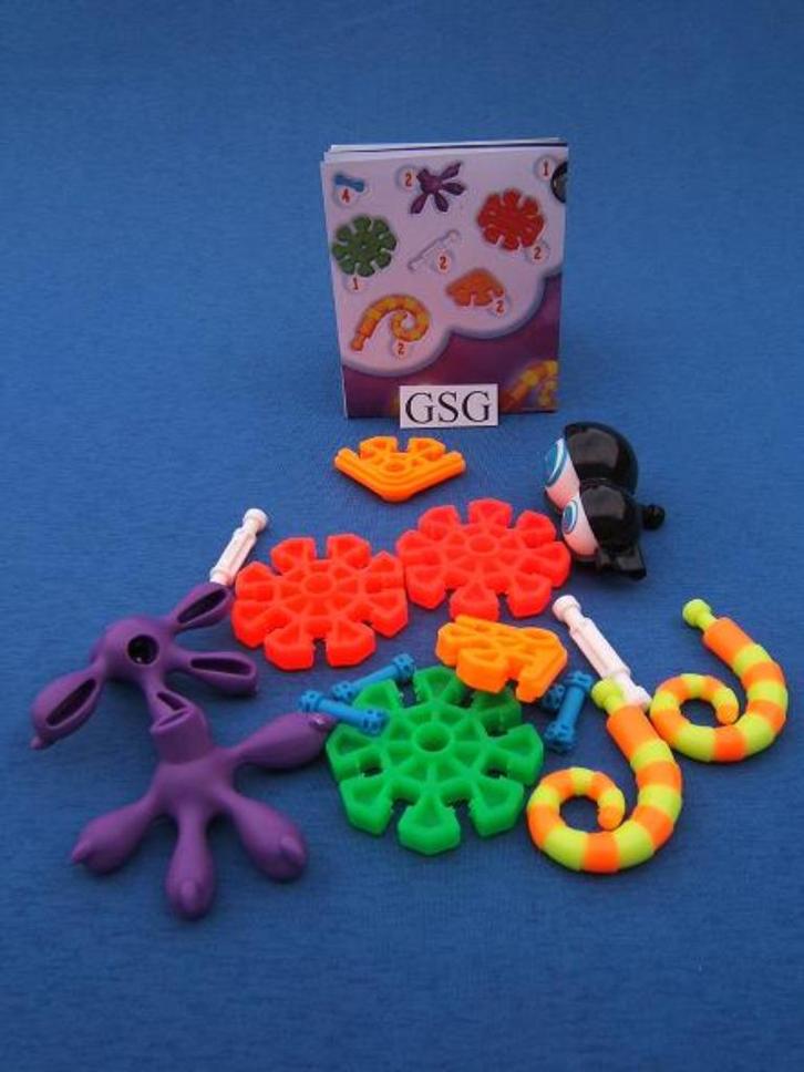 Kid knex blinkin monsters nr. 85223-05, Kinderen en Baby's, Speelgoed | Bouwstenen, Zo goed als nieuw, K'nex, Ophalen