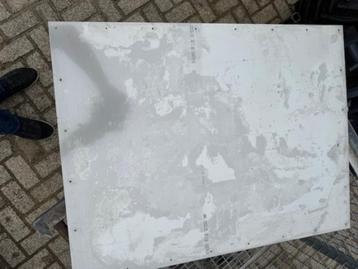 Nieuwe RVS platen 785x600 mm beschikbaar voor biedingen