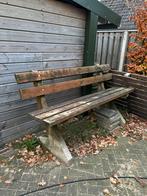 Tuinbank, parkbank, Tuin en Terras, Ophalen, Zo goed als nieuw, Hout