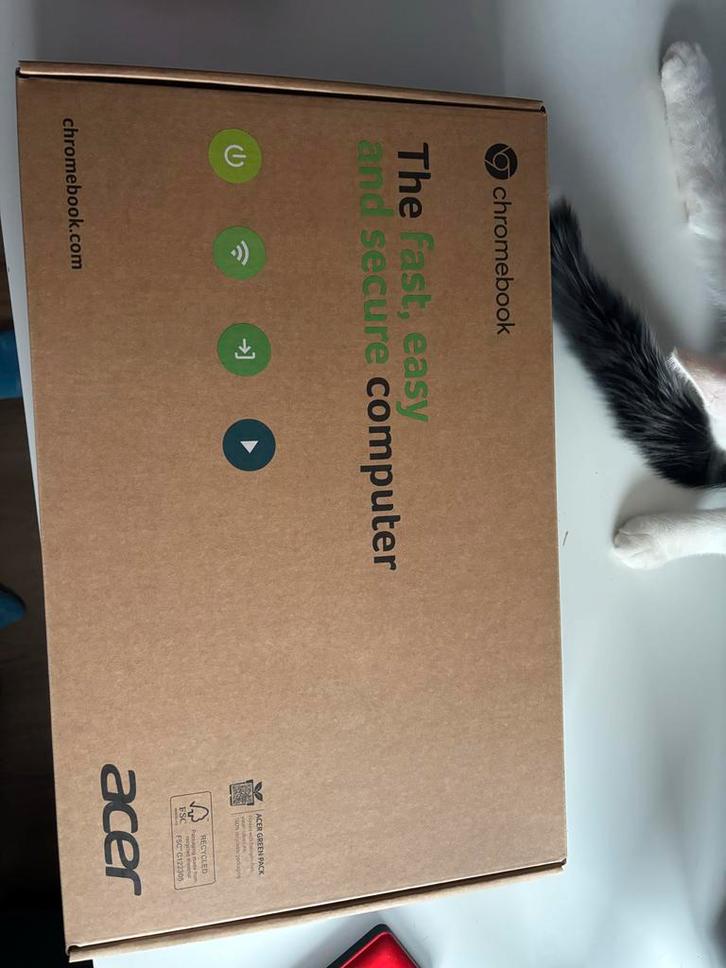 Nieuwe Acer Chromebook - Originele Verpakking, Computers en Software, Chromebooks, Nieuw, 14 inch, 4 GB of minder, 32 GB of minder