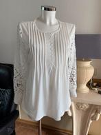 Luxe Feestelijke Blouse - Maat L, Ophalen of Verzenden, Zo goed als nieuw, Maat 42/44 (L), Wit
