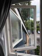 Houten wit raam kozijn dubbelglas, Doe-het-zelf en Verbouw, Glas en Ramen, Ophalen, Gebruikt