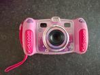 Kidizoom Vtech roze camera met koptelefoon en tasje, Kinderen en Baby's, Speelgoed | Vtech, Ophalen of Verzenden, Zo goed als nieuw