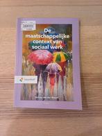De maatschappelijke context van sociaal werk, Boeken, Nieuw, Ophalen of Verzenden, Galina van der Weert