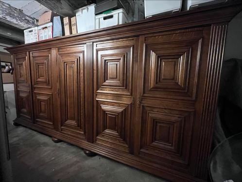 Onwijs grote robuuste neo renaissance kussenkast, Huis en Inrichting, Kasten | Kledingkasten, Gebruikt, 150 tot 200 cm, 200 cm of meer