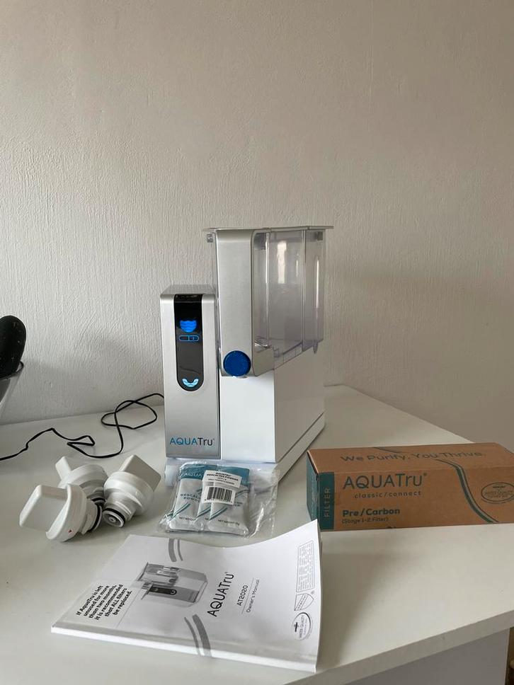 AquaTru Water Filter – schoon water, complete set, Huis en Inrichting, Keuken | Keukenbenodigdheden, Gebruikt, Ophalen
