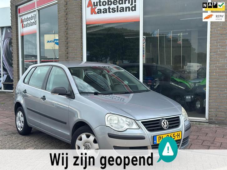Volkswagen Polo 1.2 Trendline 5 Deurs - Airco - Nieuwe APK!, Auto's, Volkswagen, Bedrijf, Te koop, Polo, ABS, Airbags, Airconditioning