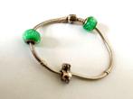 925 Zilveren Pandora armband met bolsluitin Origineel, Ophalen, Zo goed als nieuw, Zilver