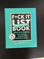 F*ck it list book voor koppels, Ophalen of Verzenden, Zo goed als nieuw, Mode algemeen, Jacob & Haver