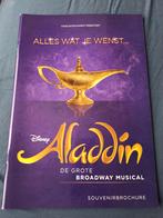 Souvenirbrochure Aladdin Musical, Boeken, Nieuw, Ophalen of Verzenden, Ballet of Musical