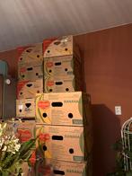 Gratis. 20 Verhuisdozen (bananendozen), Ophalen, 50 tot 75 cm, Minder dan 40 cm, 35 tot 50 cm