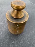 Antieke gewichten set in houten blok, Antiek en Kunst, Antiek | Gereedschap en Instrumenten, Ophalen