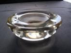 KANDELAAR glas Ikea? rond (wxh:) 7,6 × 2,4 cm. Kaarsenhouder, Ophalen of Verzenden, Zo goed als nieuw
