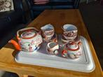 Vintage Hiroma Japans Theeservies, Huis en Inrichting, Keuken | Servies, Ophalen of Verzenden, Zo goed als nieuw, Overige stijlen