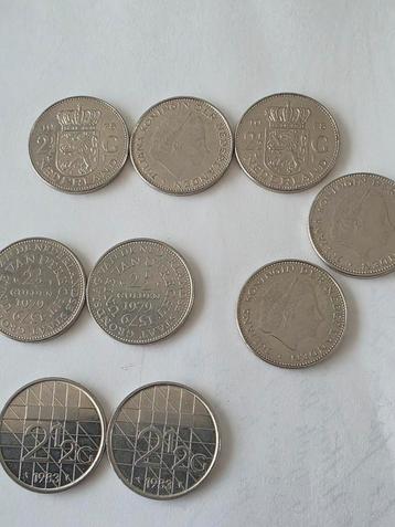 Nederland munten  133 guldens totaal.  beschikbaar voor biedingen