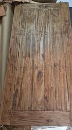Mahoniehouten tafel NIEUW, Ophalen, 100 tot 150 cm, Nieuw, 50 tot 100 cm