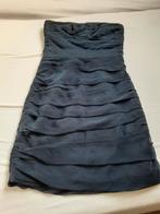 strapless cocktailjurk mt S, Kleding | Dames, Gelegenheidskleding, Blauw, Vintage, Cocktailjurk, Ophalen of Verzenden