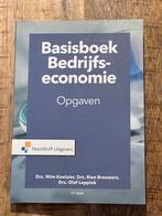 Basisboek Bedrijfseconomie Opgaven 11e druk, Ophalen of Verzenden, Gelezen, Economie en Marketing
