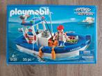 Playmobil 5131 City Visboot, nieuw, Ophalen of Verzenden, Nieuw, Complete set